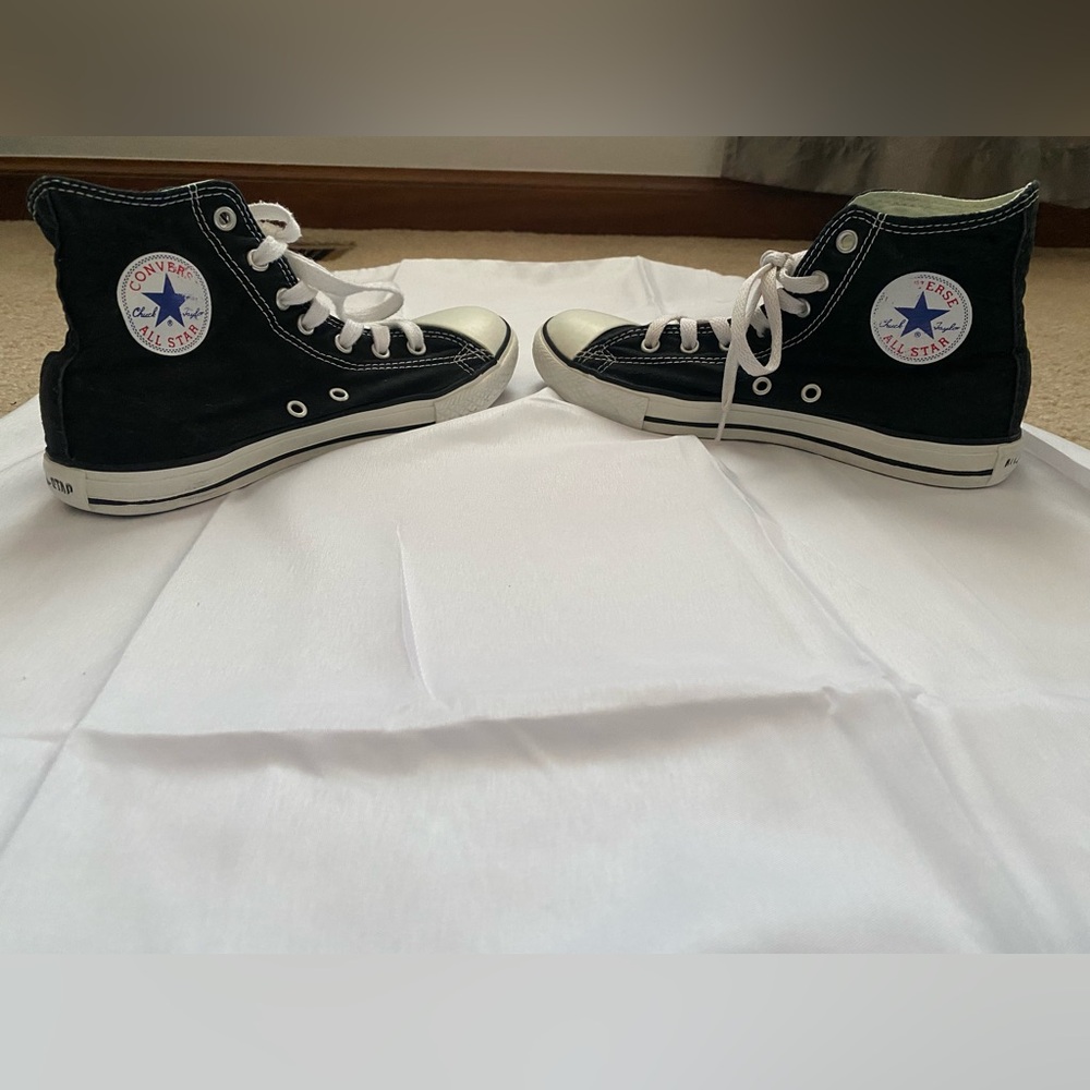 Converse Black and White Kids Sneakers